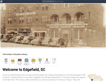 Tablet Screenshot of exploreedgefield.com